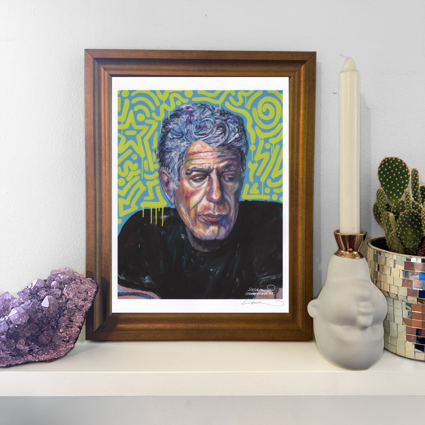 Anthony Bourdain Print
