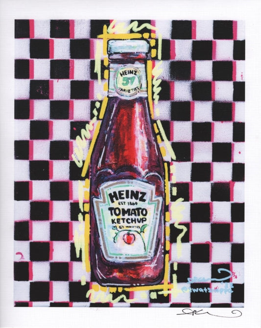 Heinz Ketchup Print