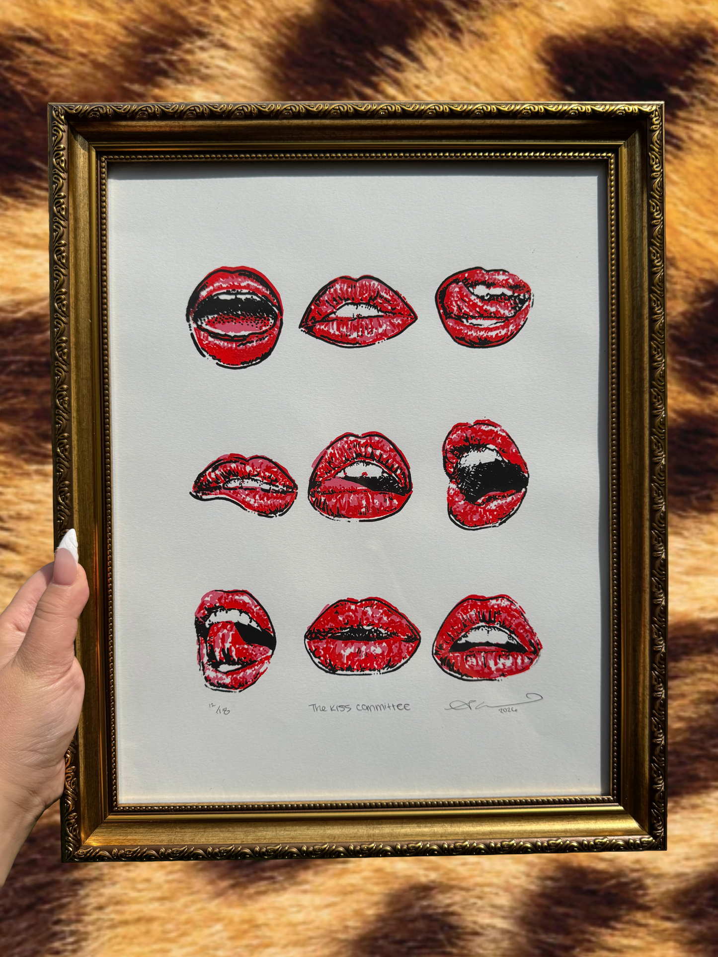Kiss Committee Screen Print 12/18