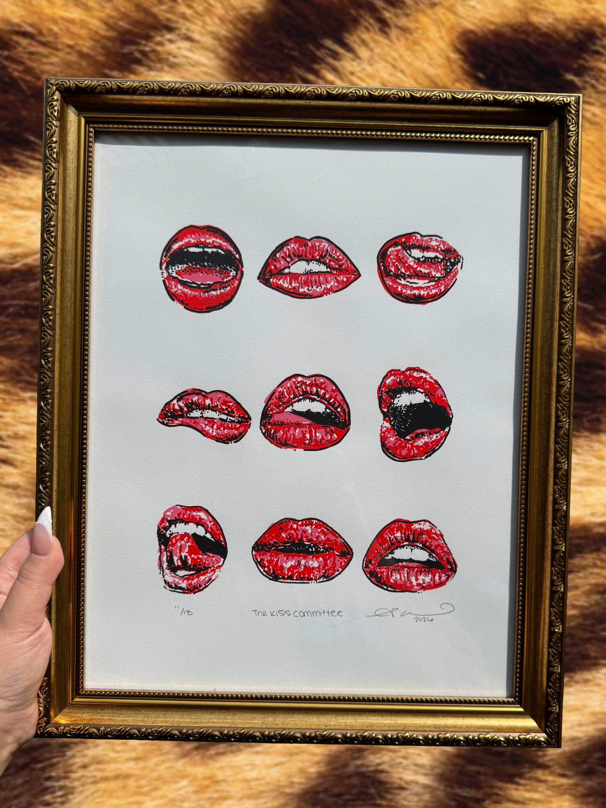Kiss Committee Screen Print 11/18