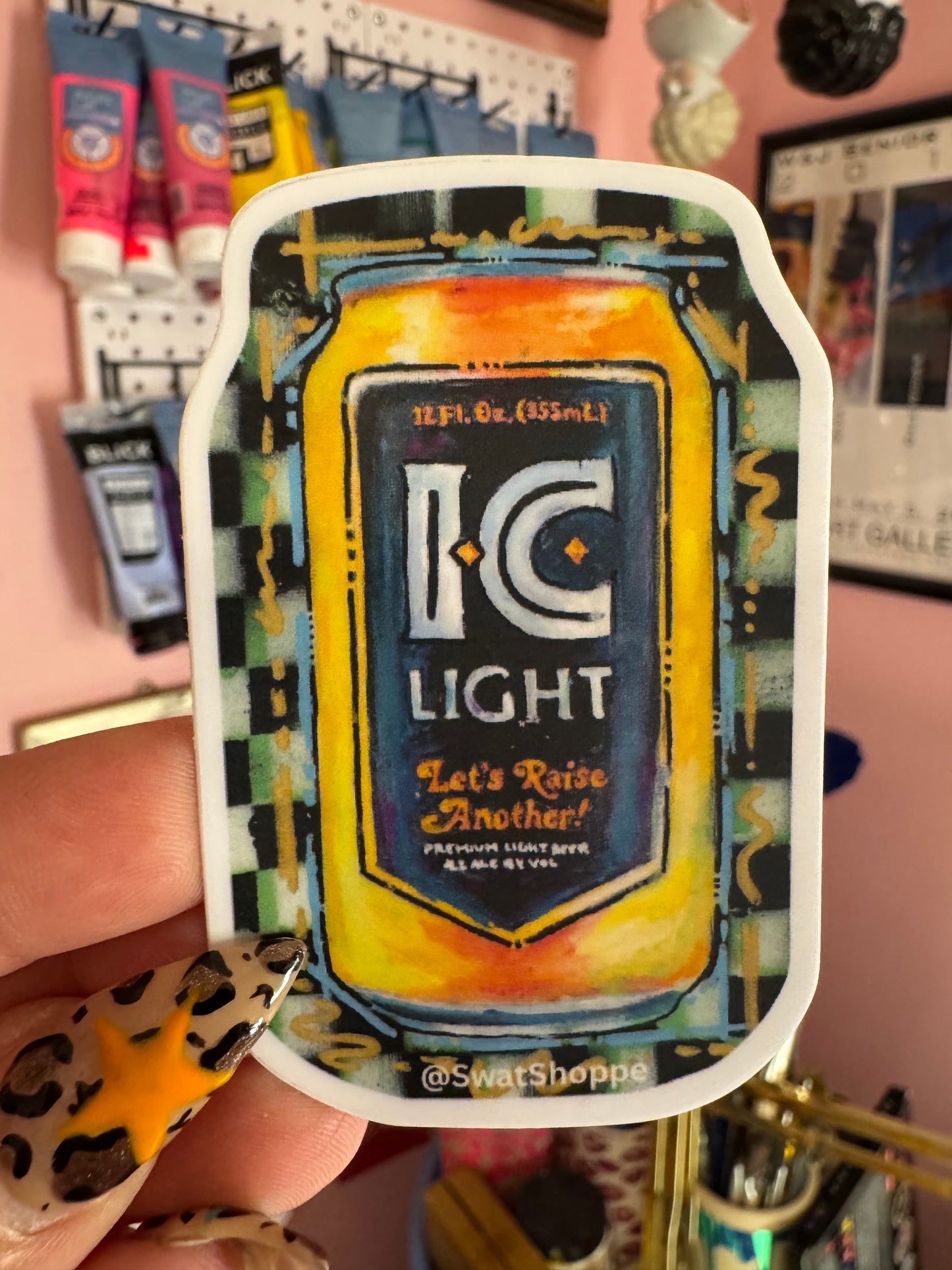 I.C. Light Sticker