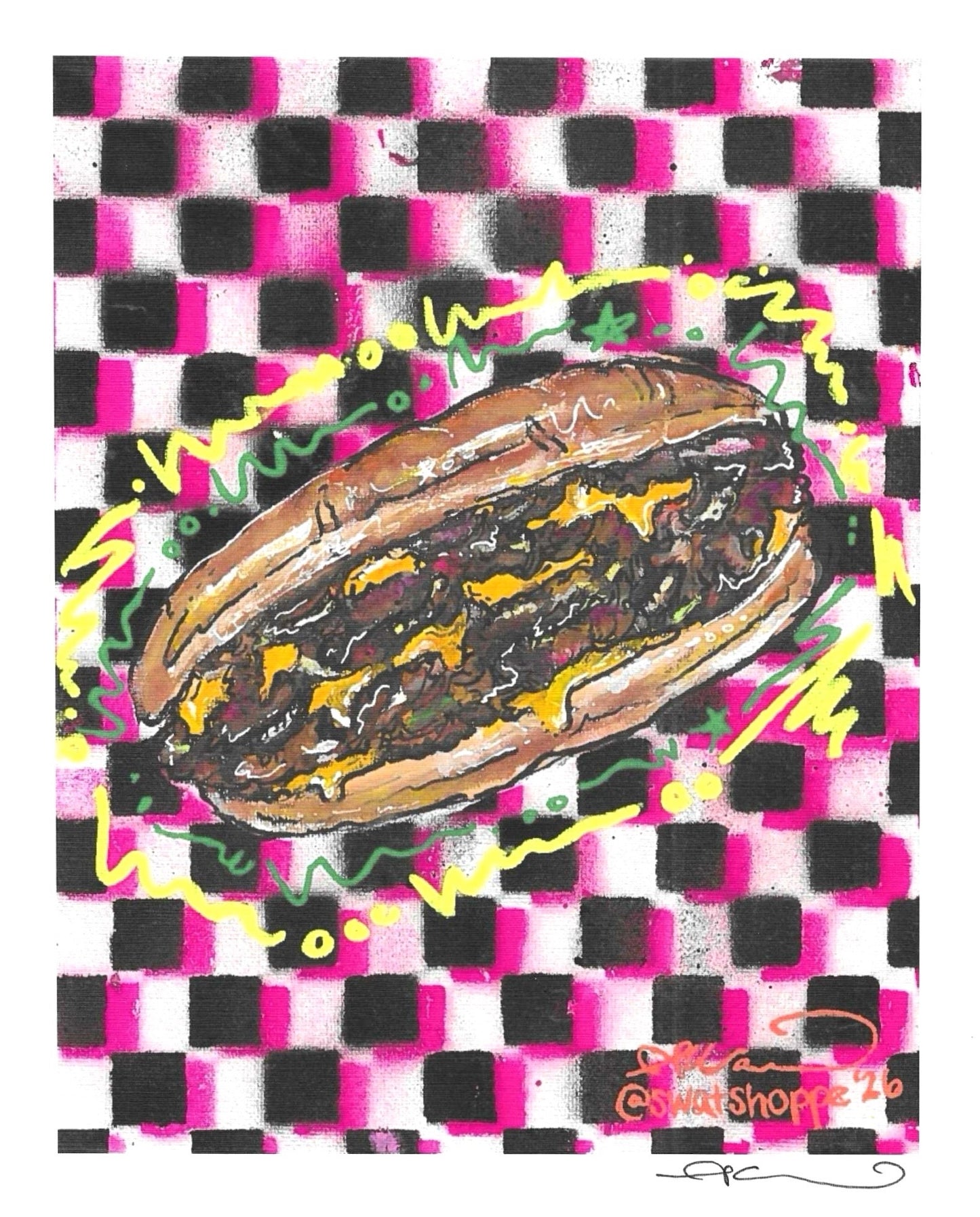 Philly Cheesesteak Print