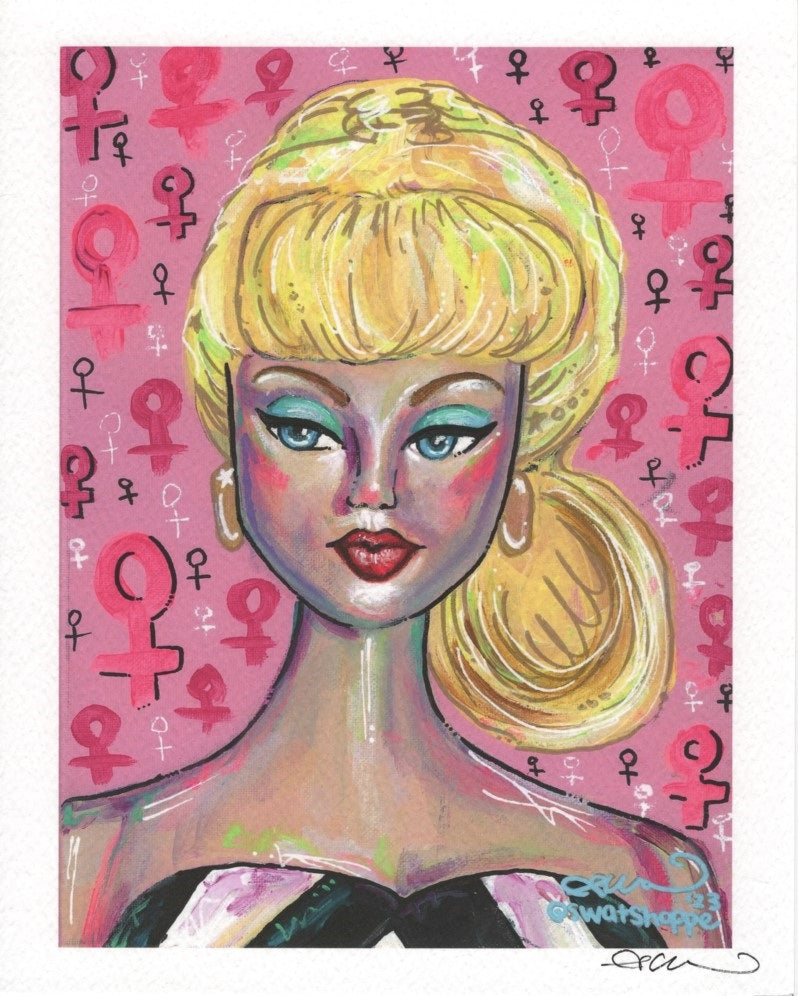 Barbie Print