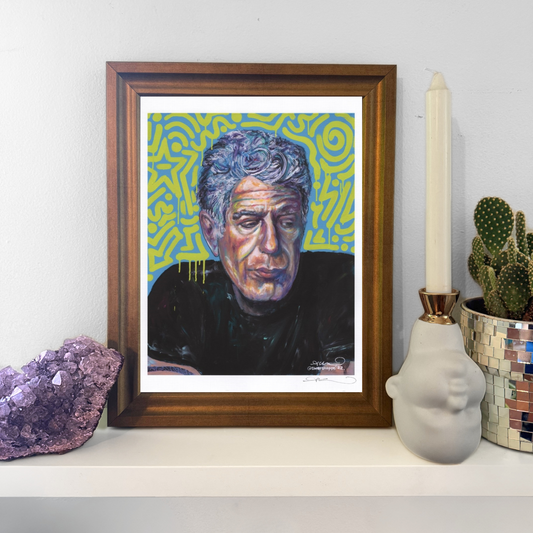 Anthony Bourdain Print