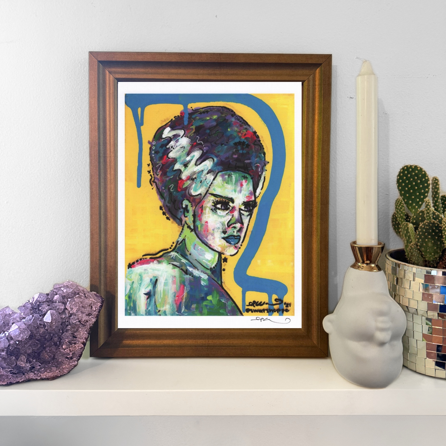 Bride of Frankenstein Print