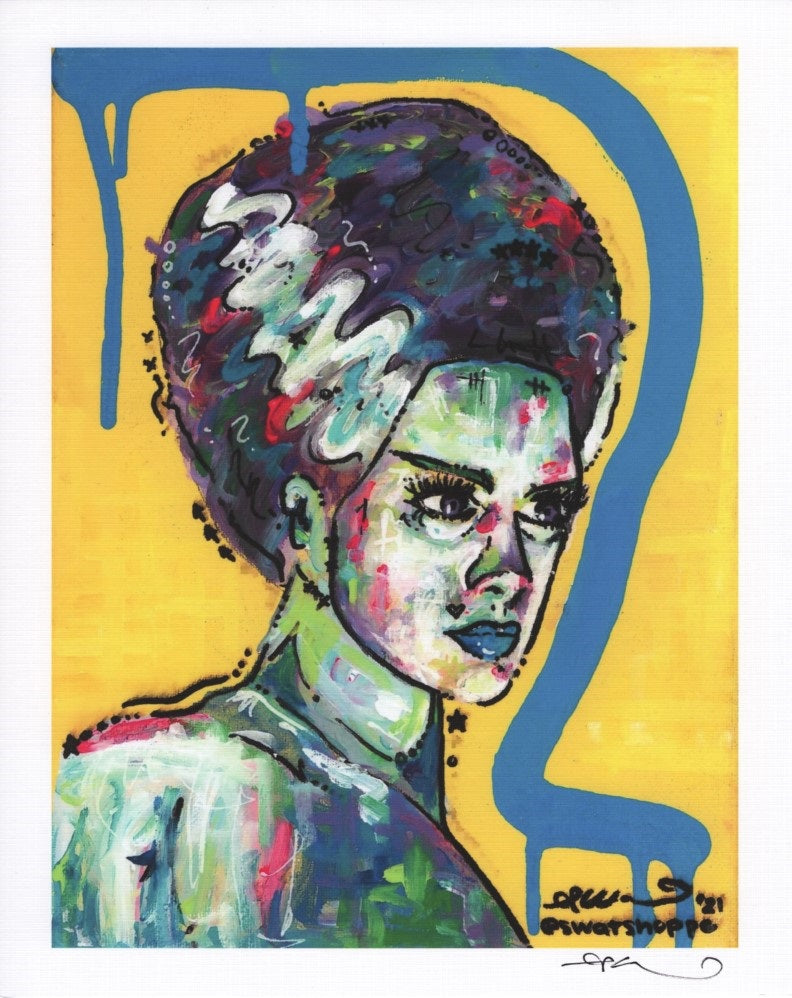 Bride of Frankenstein Print