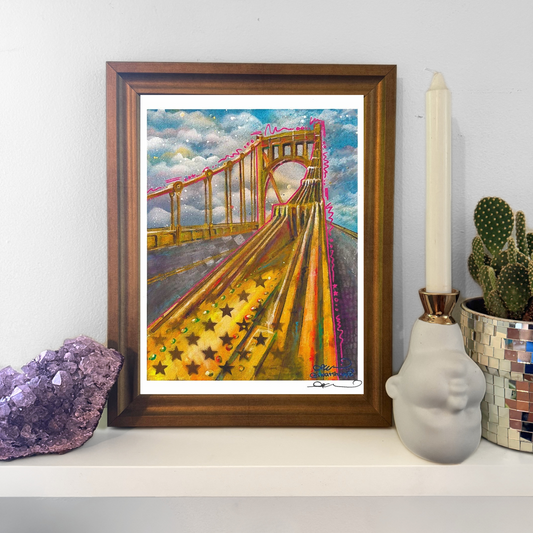Warhol Bridge Print