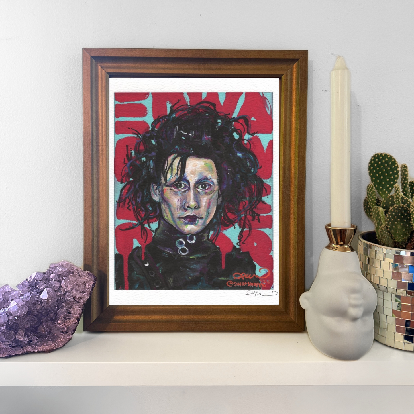 Edward Scissorhands Print