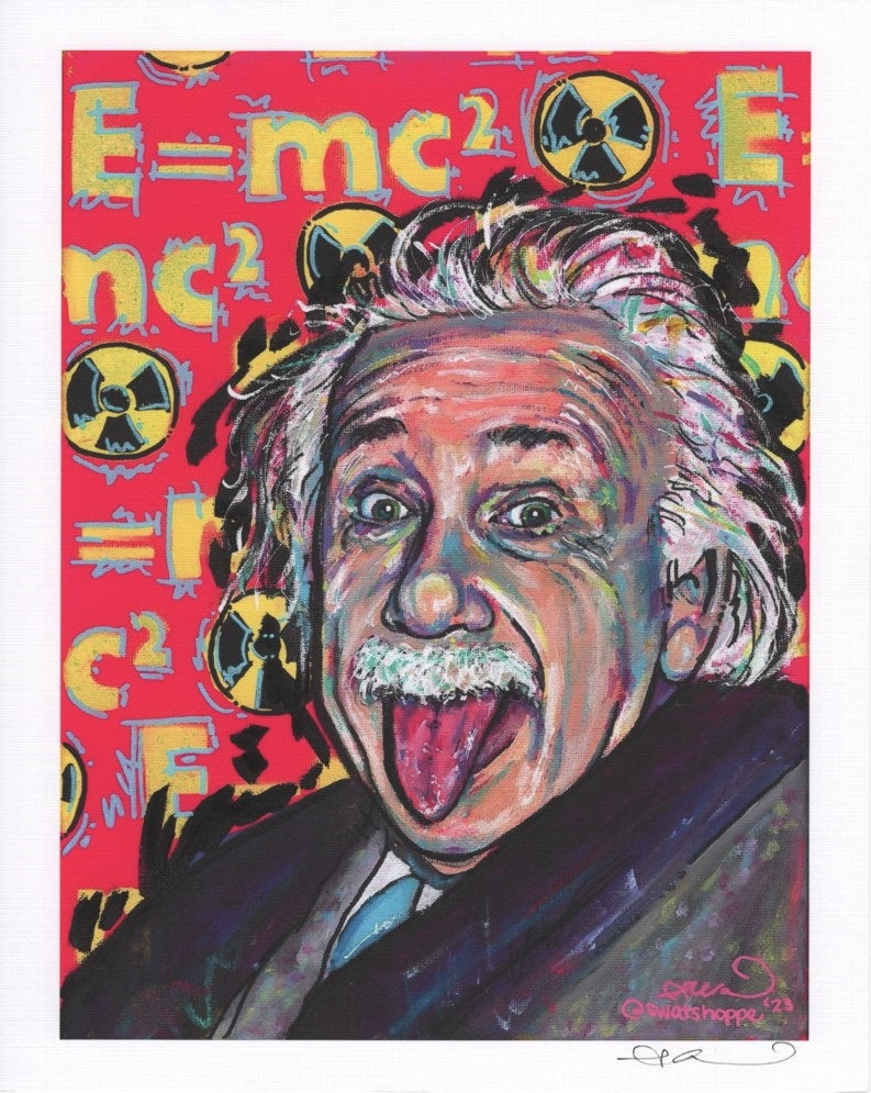Albert Einstein Print