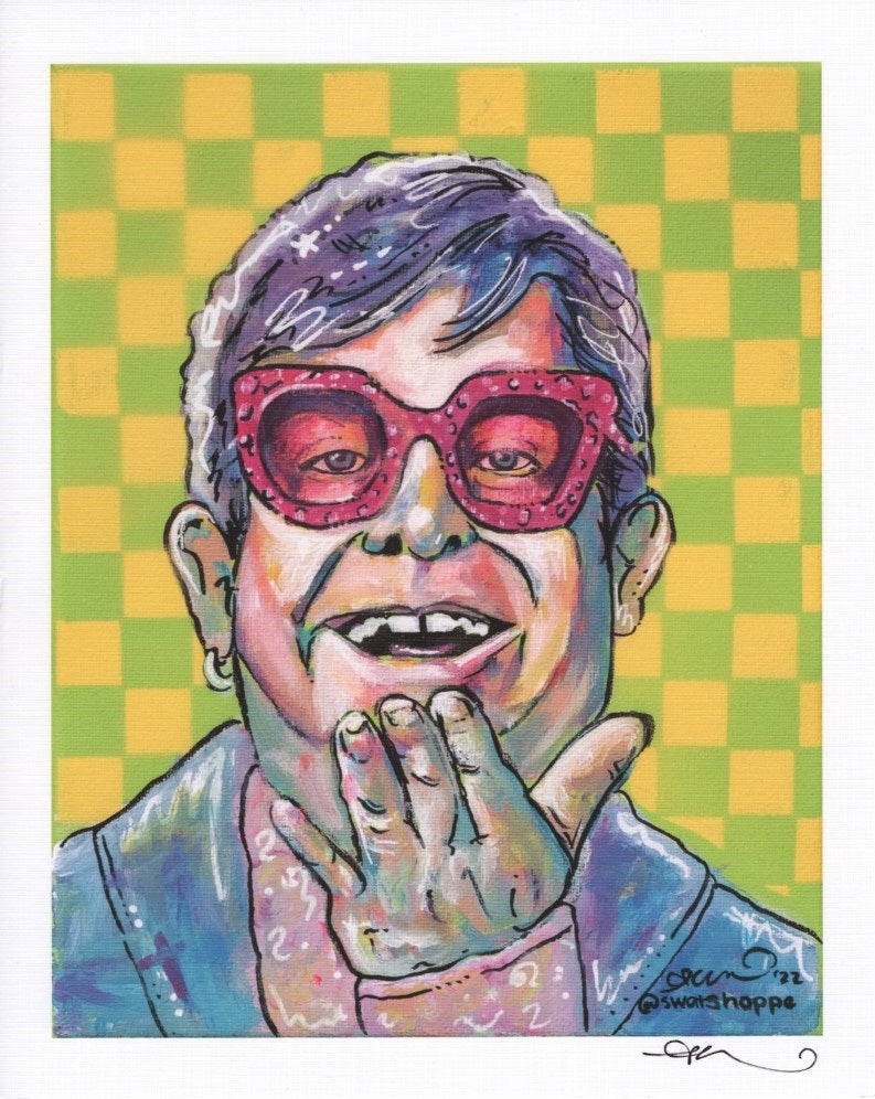 Elton John Print