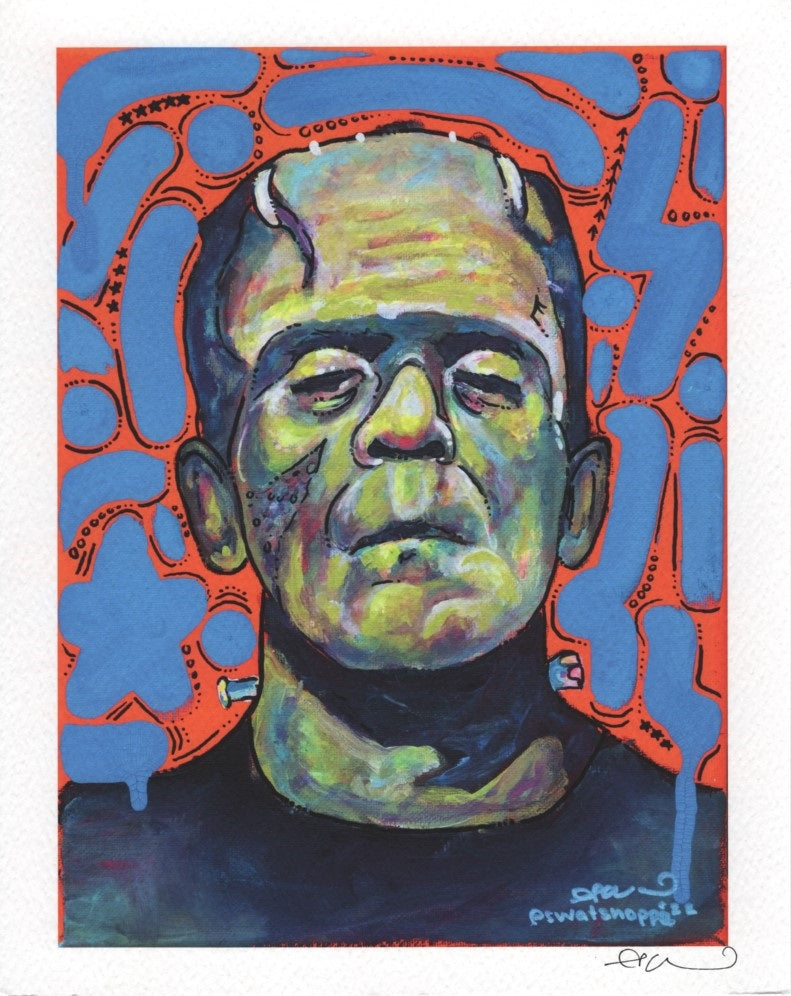 Frankenstein Print