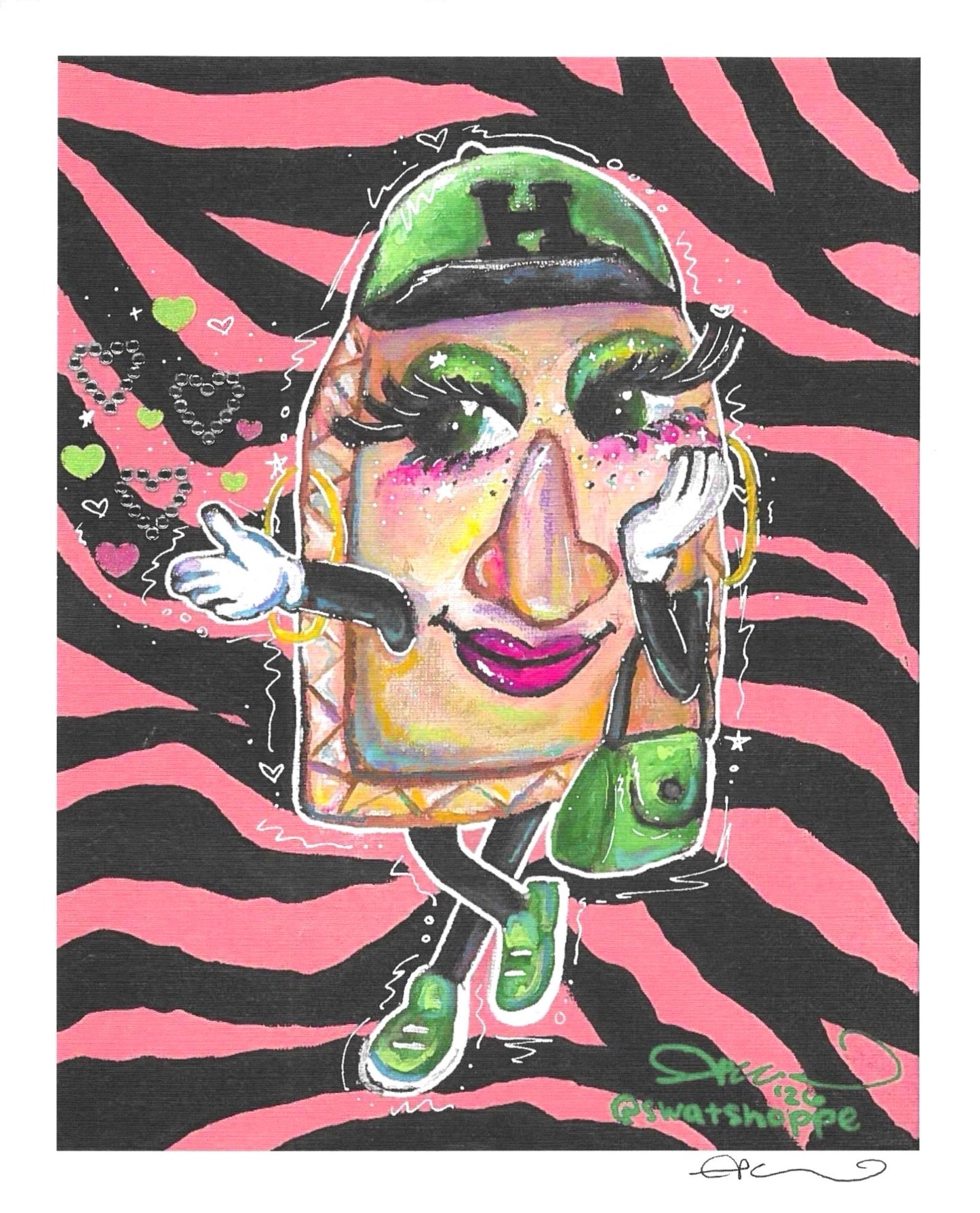 Jalapeño Hannah Print