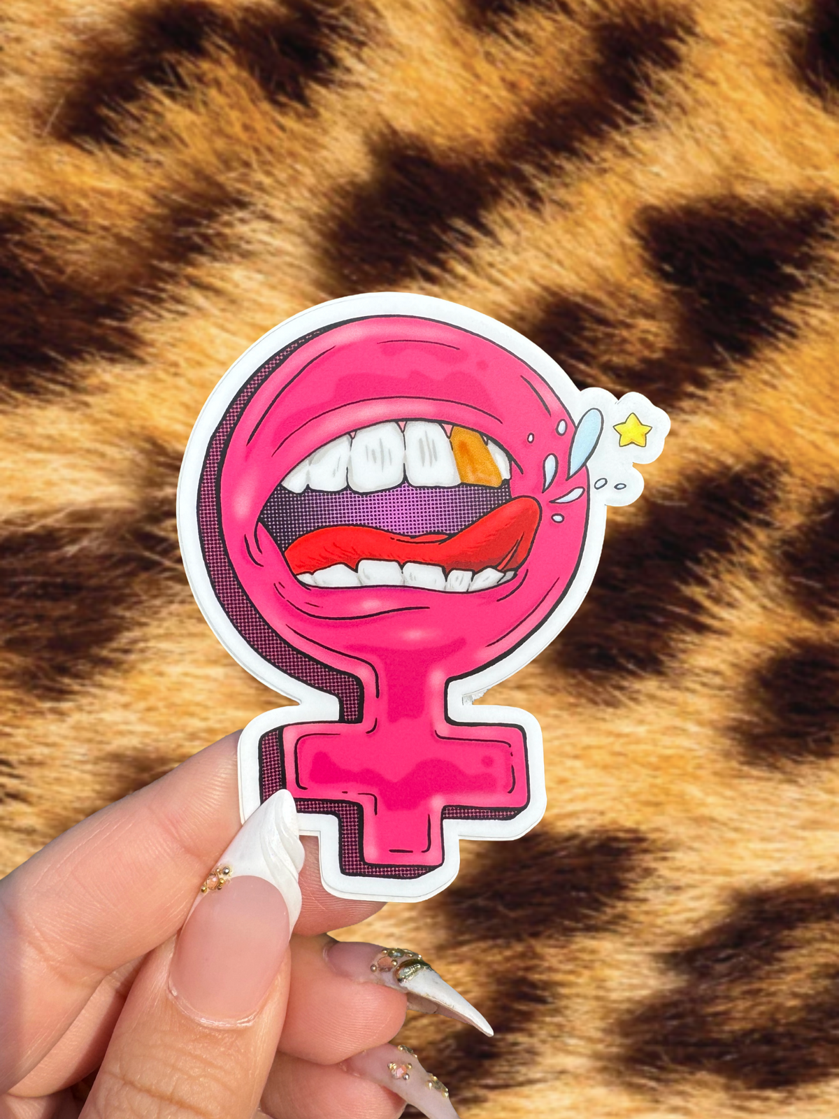 Female/Venus Symbol Swat Shoppe Sticker