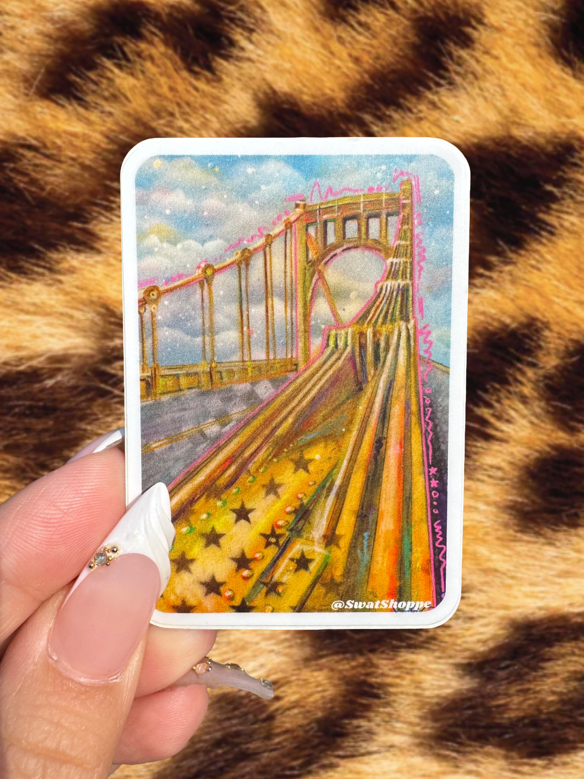 Warhol Bridge Sticker