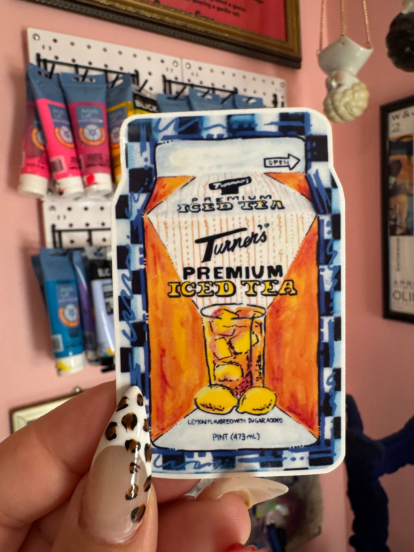 Turners Iced Tea Sticker