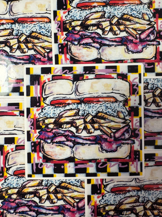 Primantis Sandwich Sticker