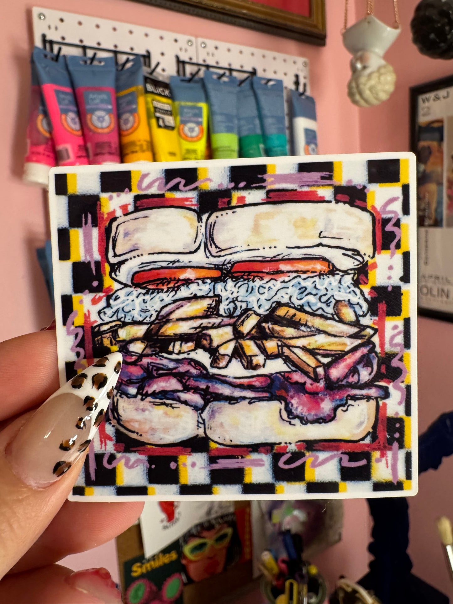 Primantis Sandwich Sticker