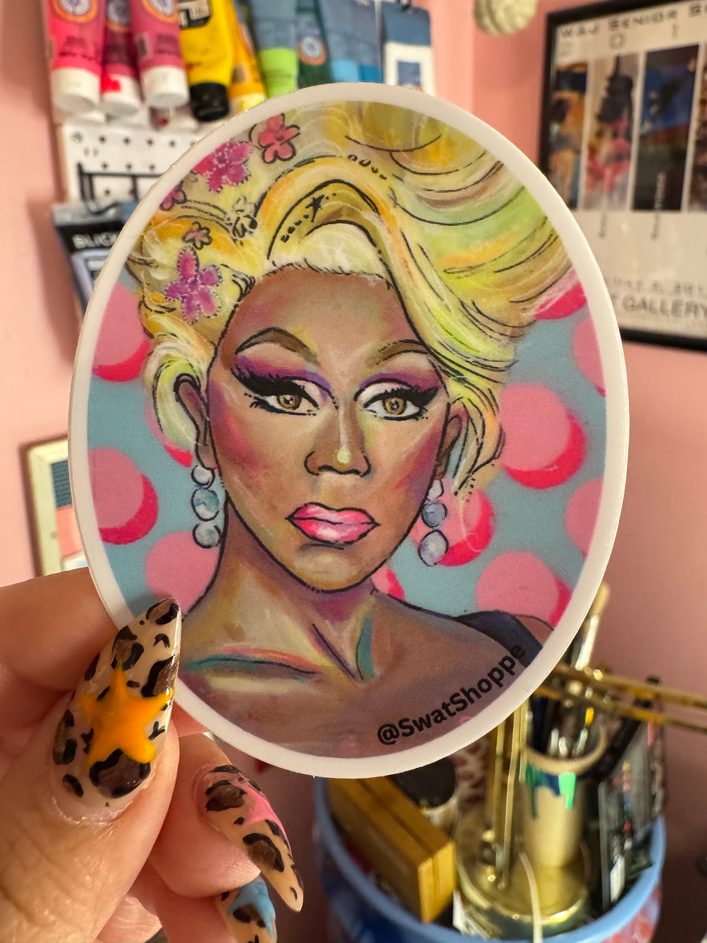 RuPaul Sticker