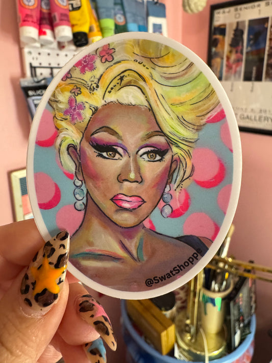 RuPaul Sticker