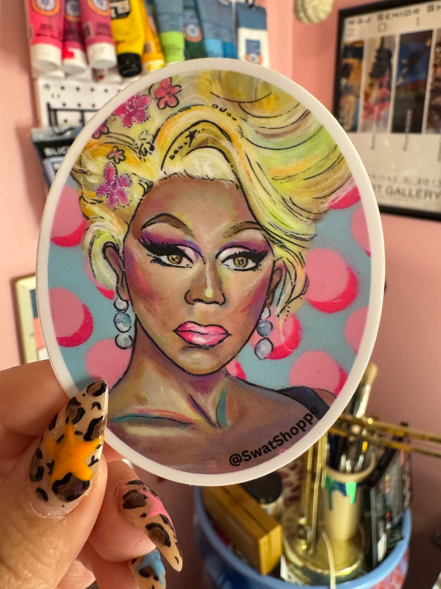 RuPaul Sticker