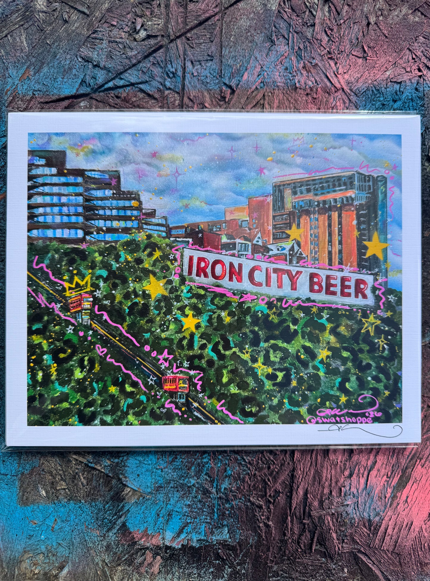 Iron City Landscape Print