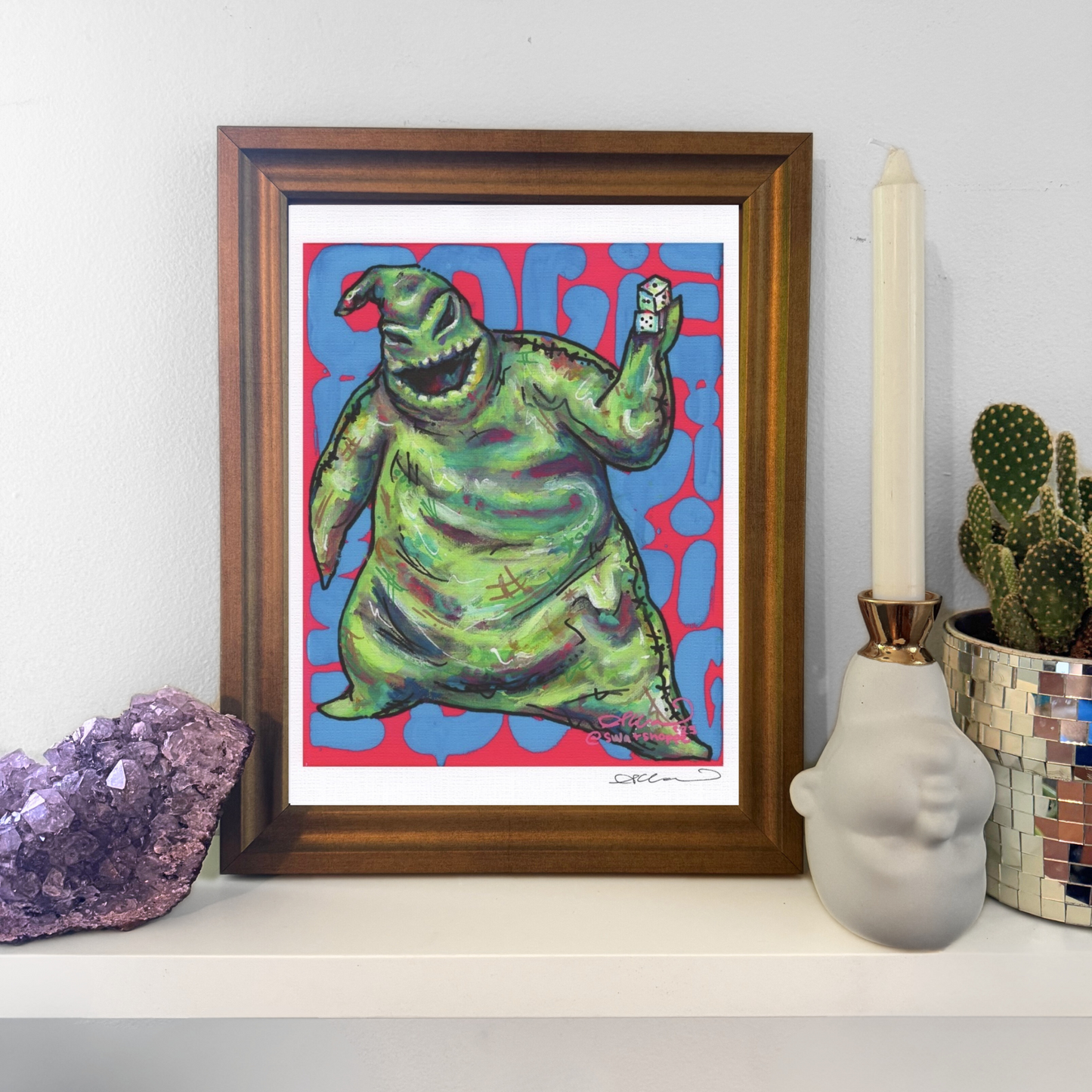 Oogie Boogie Print