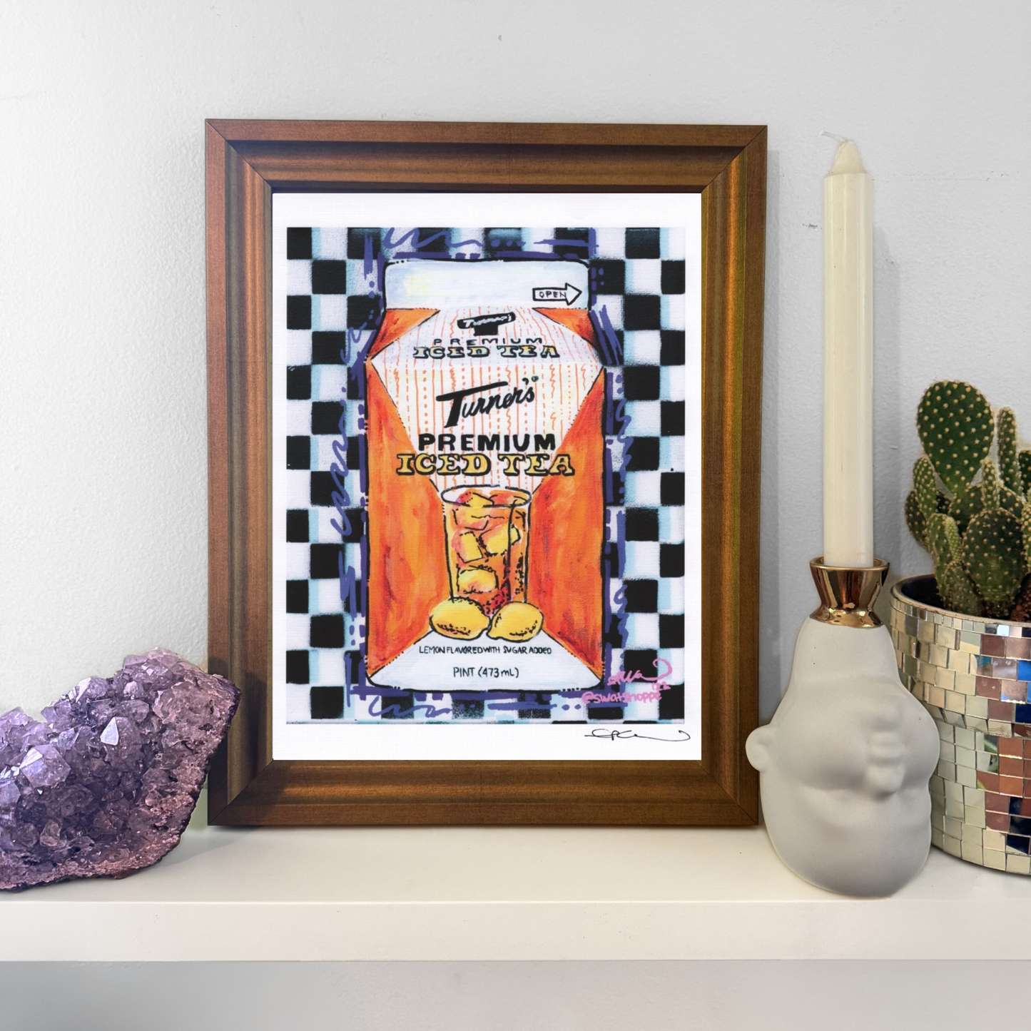 Turners Iced Tea Print