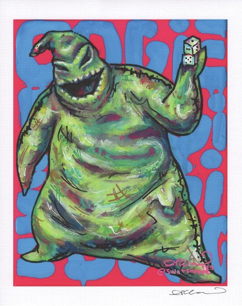 Oogie Boogie Print