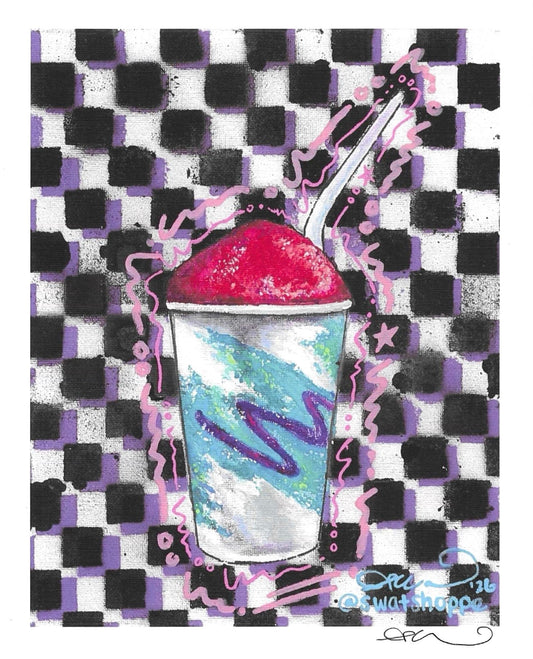 Water Ice Print